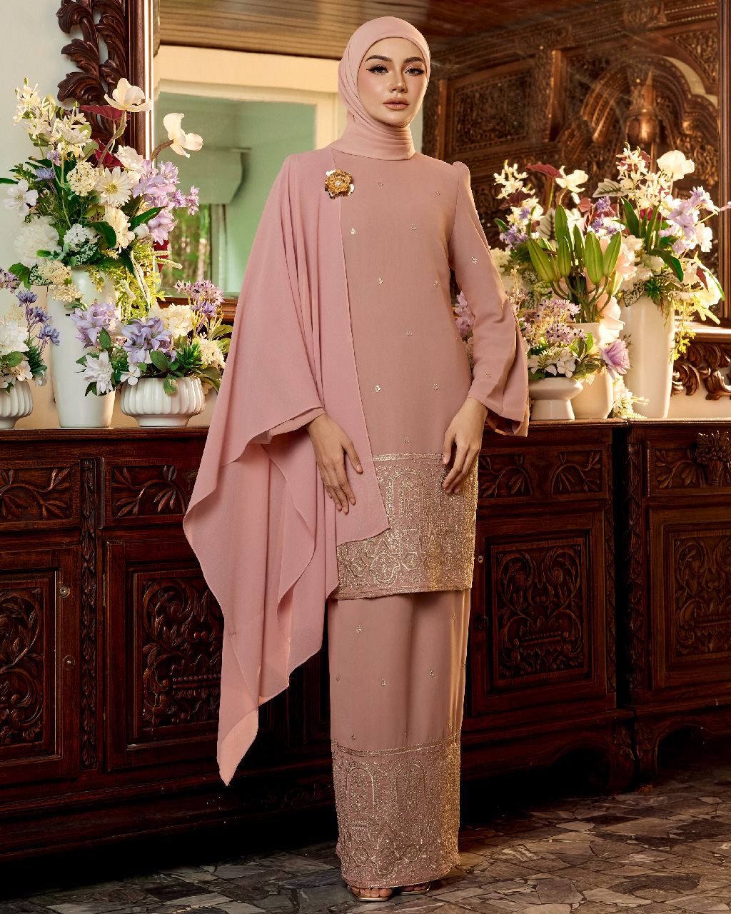EYANA IN DUSTY PINK