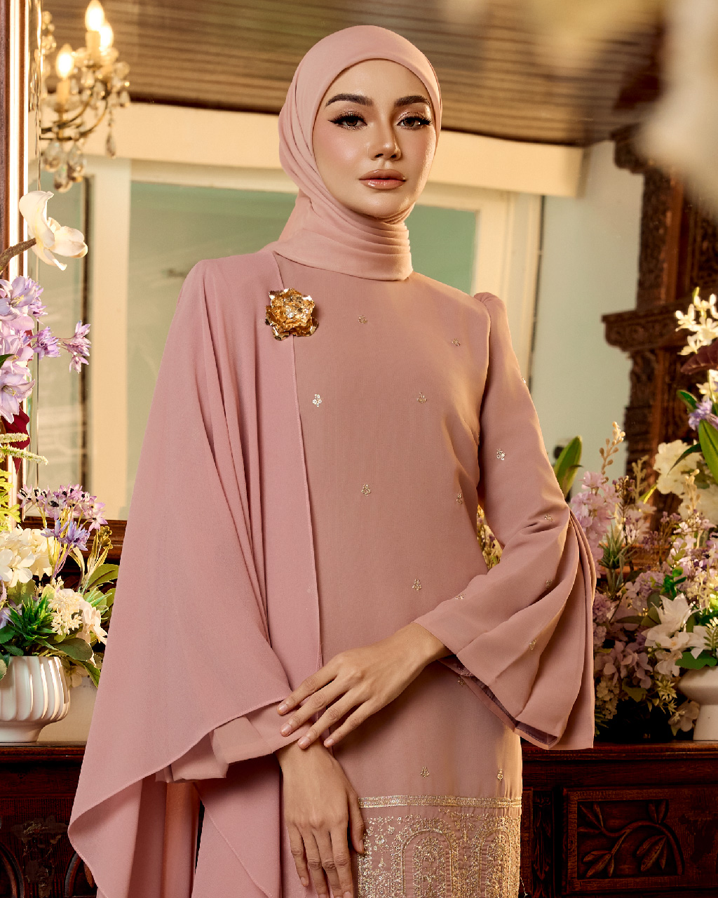 EYANA IN DUSTY PINK