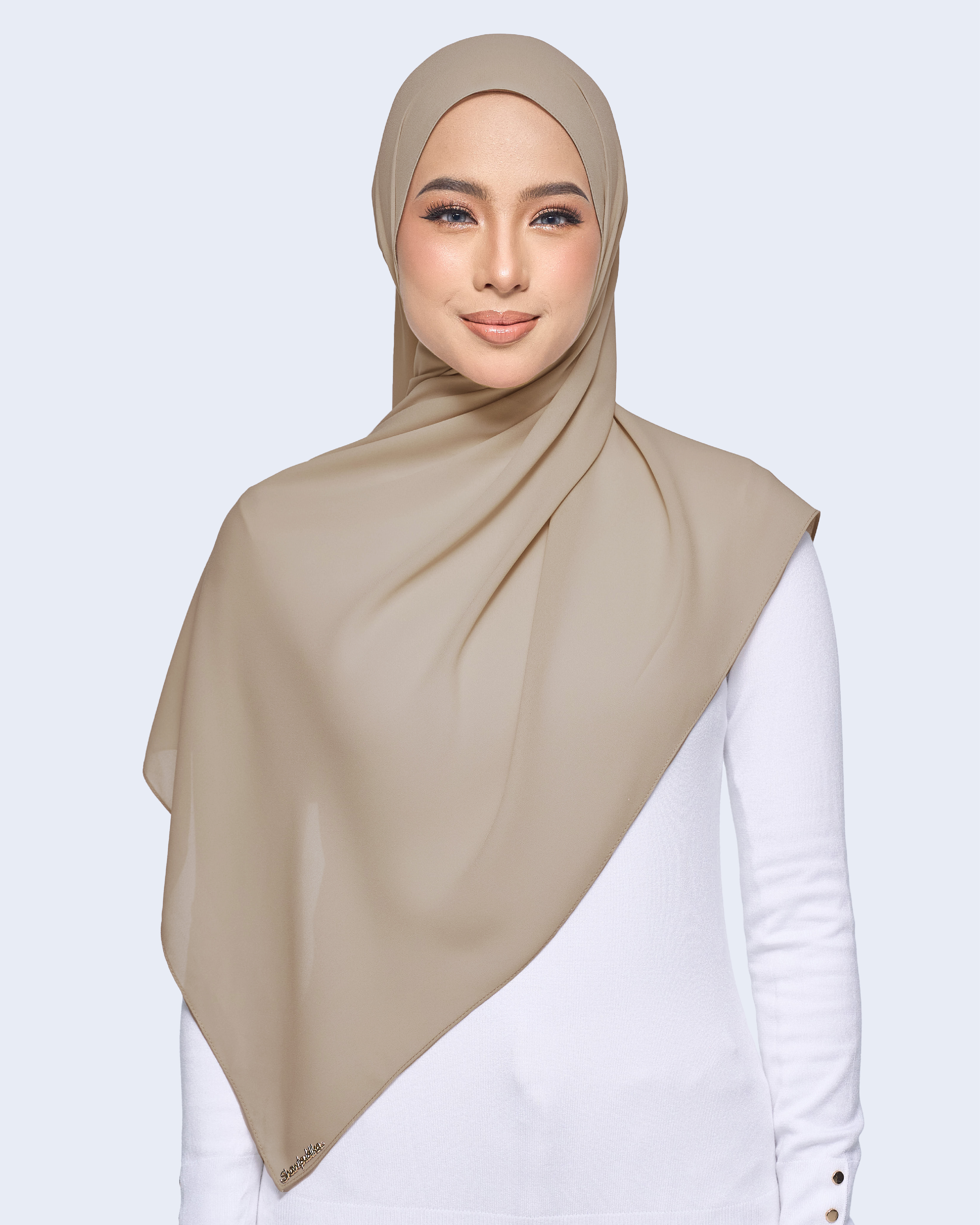MALIQA SHAWL 2.0 IN MOCHA