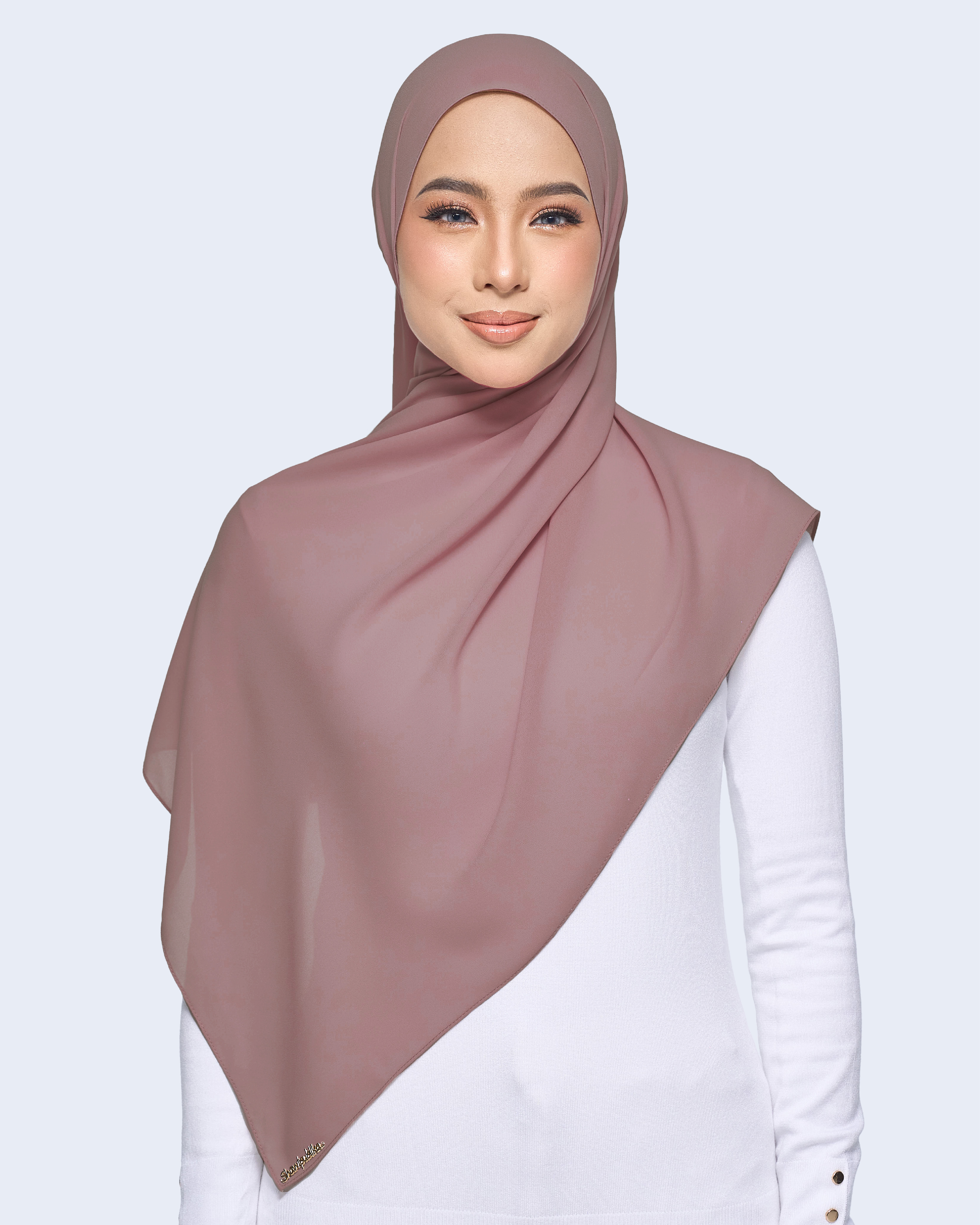 MALIQA SHAWL 2.0 IN ROSEWOOD