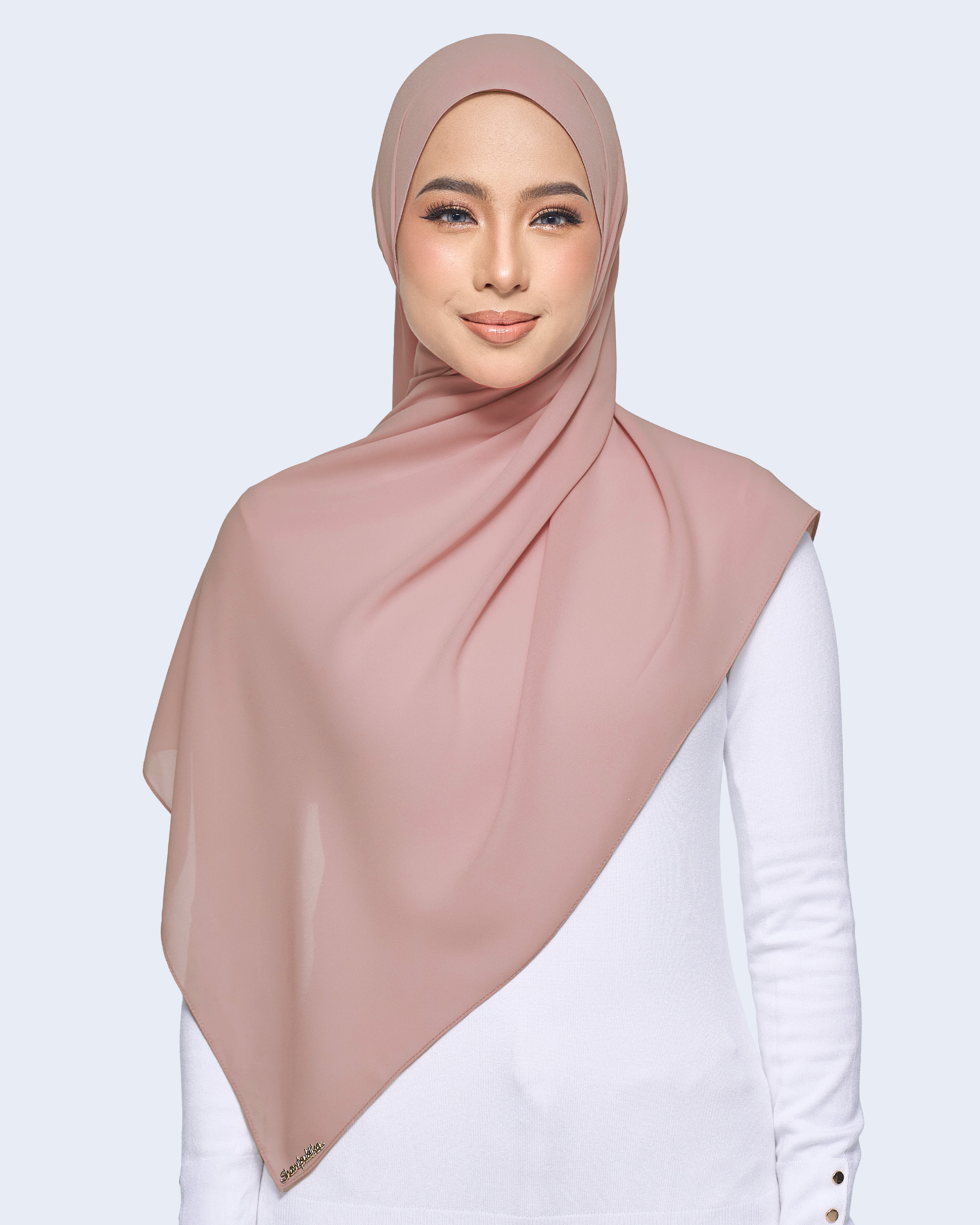 MALIQA SHAWL 2.0 IN SOFT MAUVE