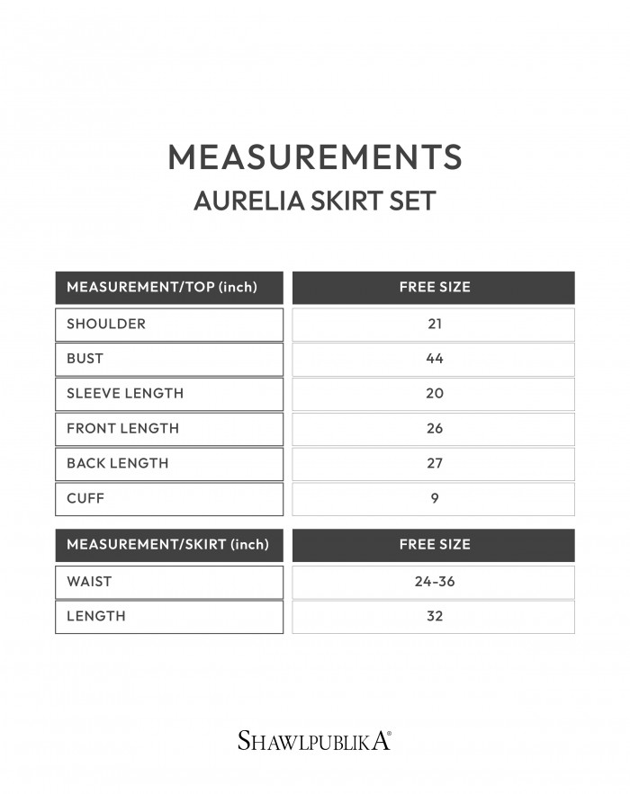 AURELIA SKIRT SET IN WHITE