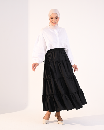 RAISSA SKIRT IN BLACK