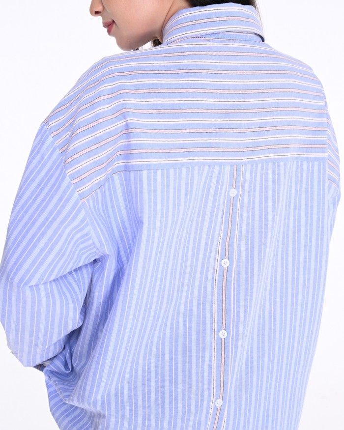 CATALEYA STRIPE SHIRT IN BLUE