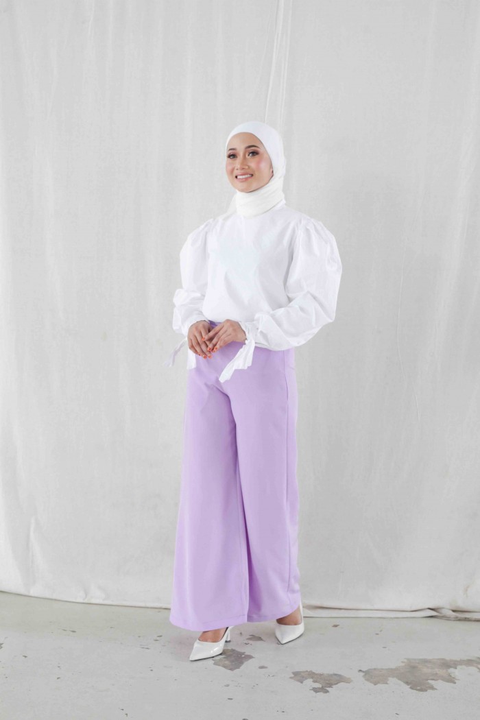 MILLIE PANTS IN LILAC PURPLE