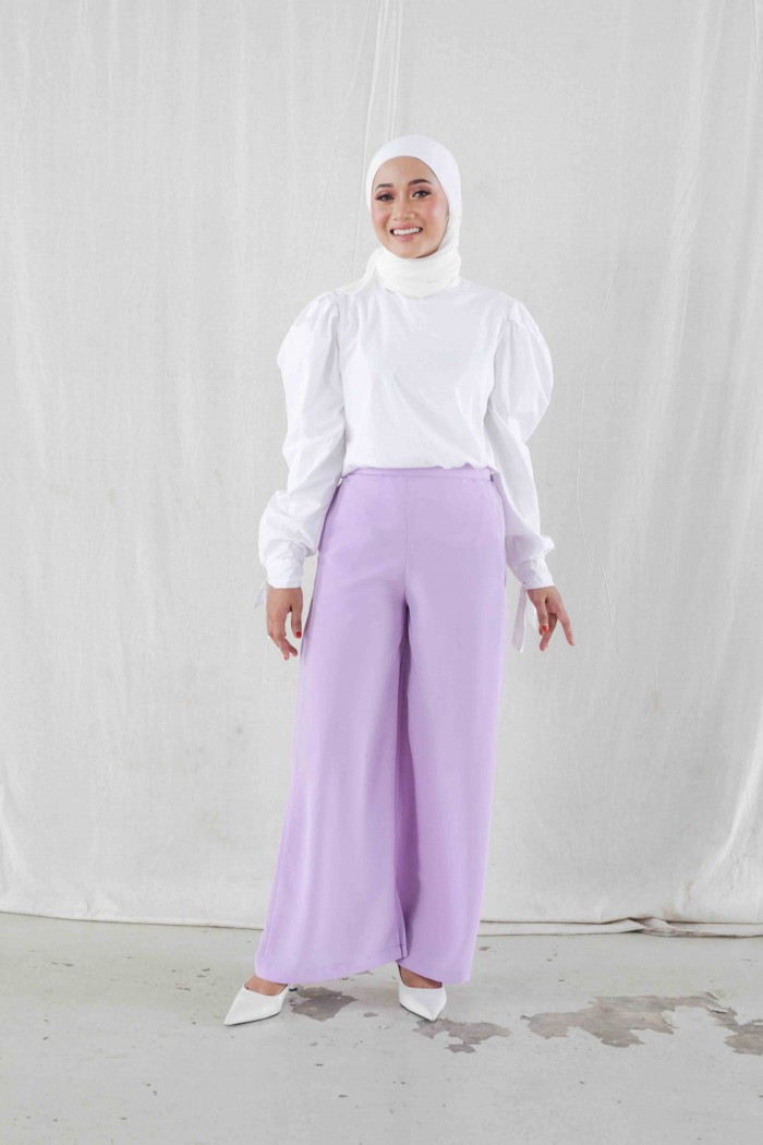 MILLIE PANTS IN LILAC PURPLE