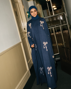 AAFIYA IN NAVY BLUE