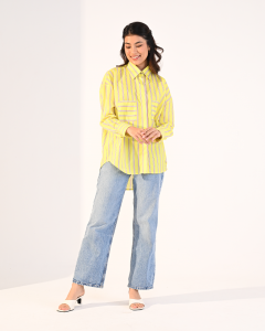 MELODY TOP IN YELLOW