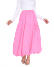 NYLA BOW SKIRT IN PINK